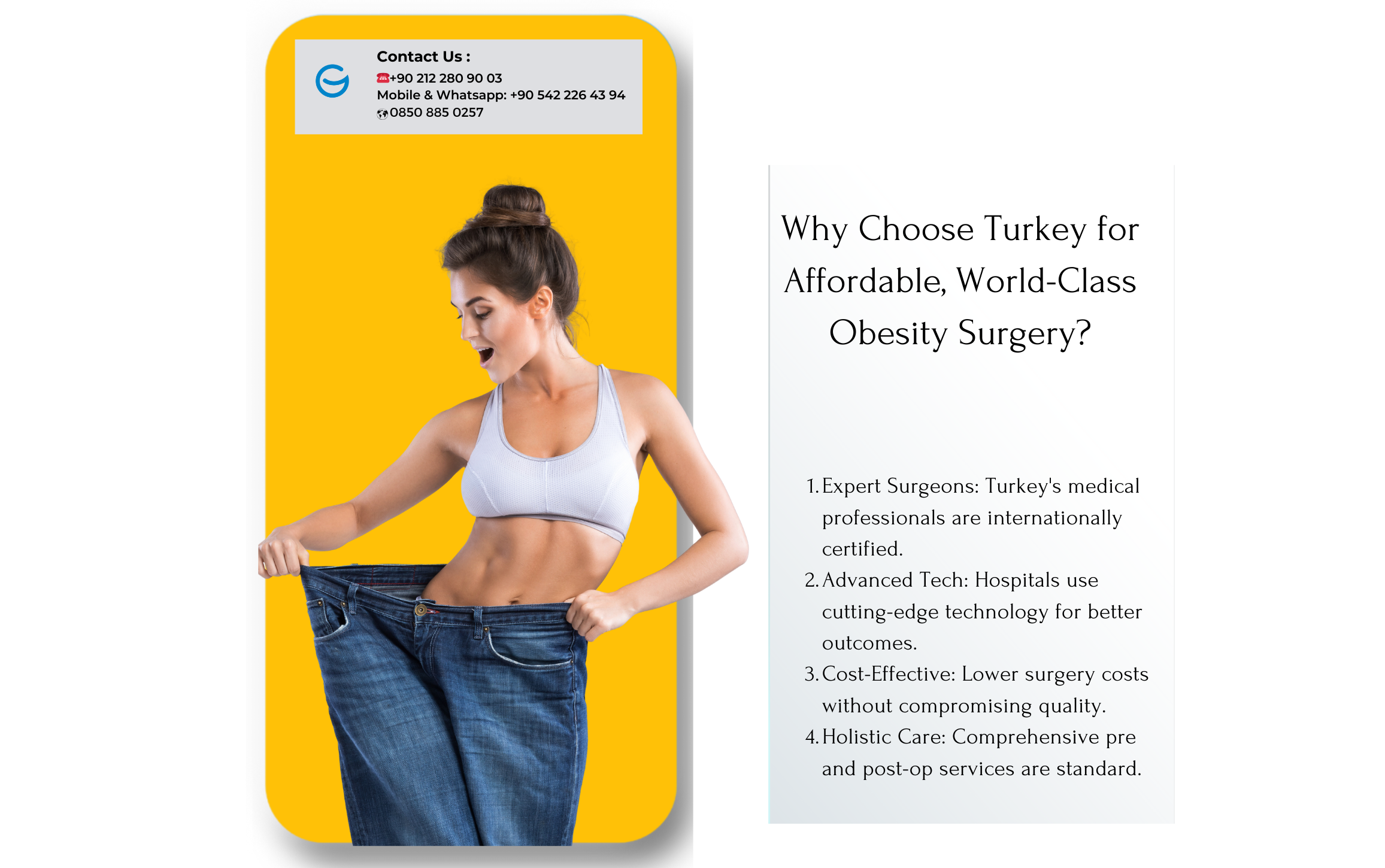 Cirugía de obesidad asequible y de clase mundial
